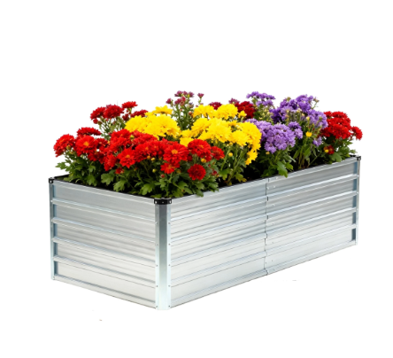 Galvanized Metal Raised Garden Bed, picture 2 of 2