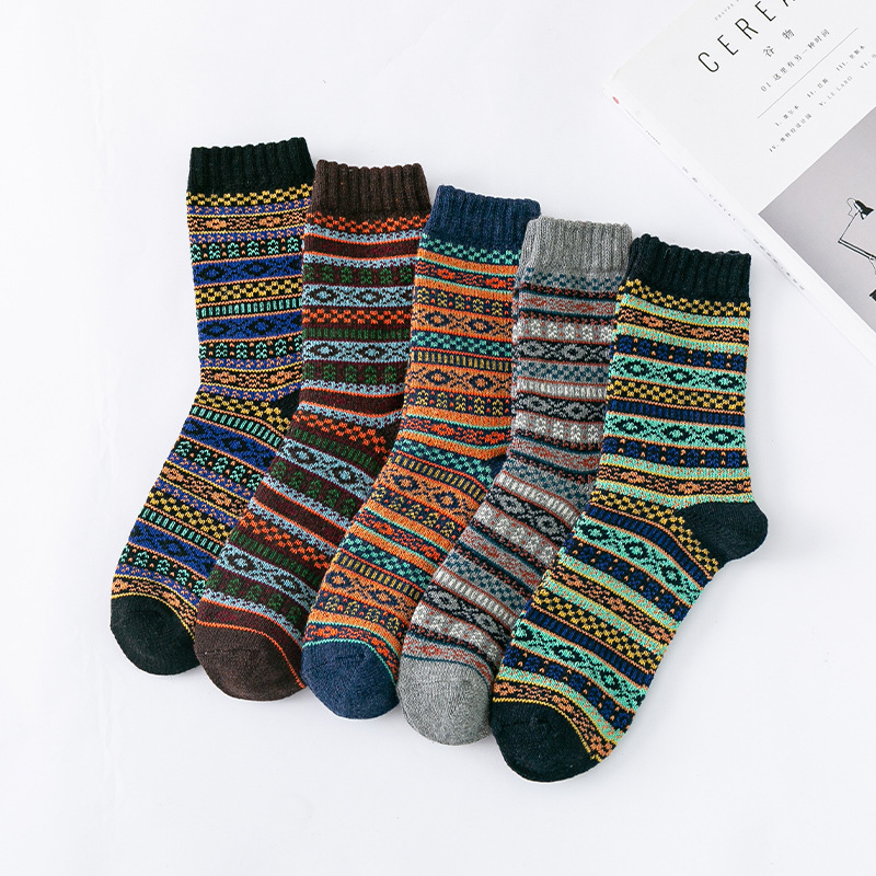 Title 6, Wind Thickened Warm Socks Men And Women