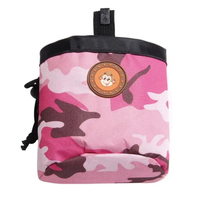Portable Training Bag Dog Pet Snack Bag Strong Wear Resistance Large Capacity Puppy Snack Reward Waist Bag For Dog Cat Pink - Shop at LoveMi