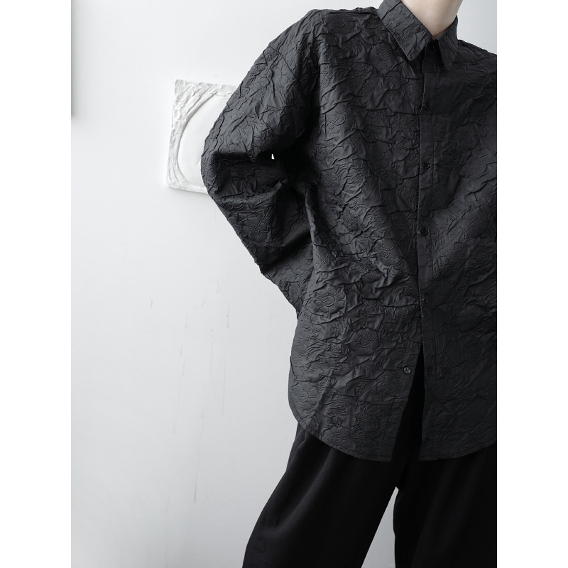 Title 5, Retro Korean Loose Casual Shirt Jacket