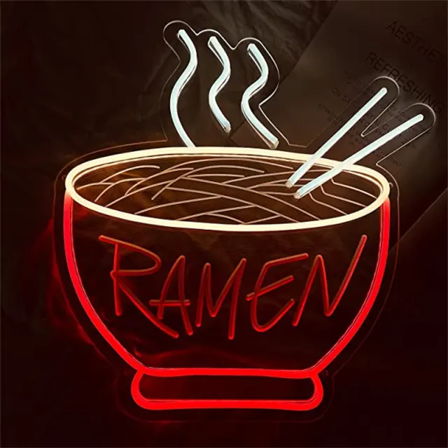 Noodle Shape Novelty LED Wall Light
