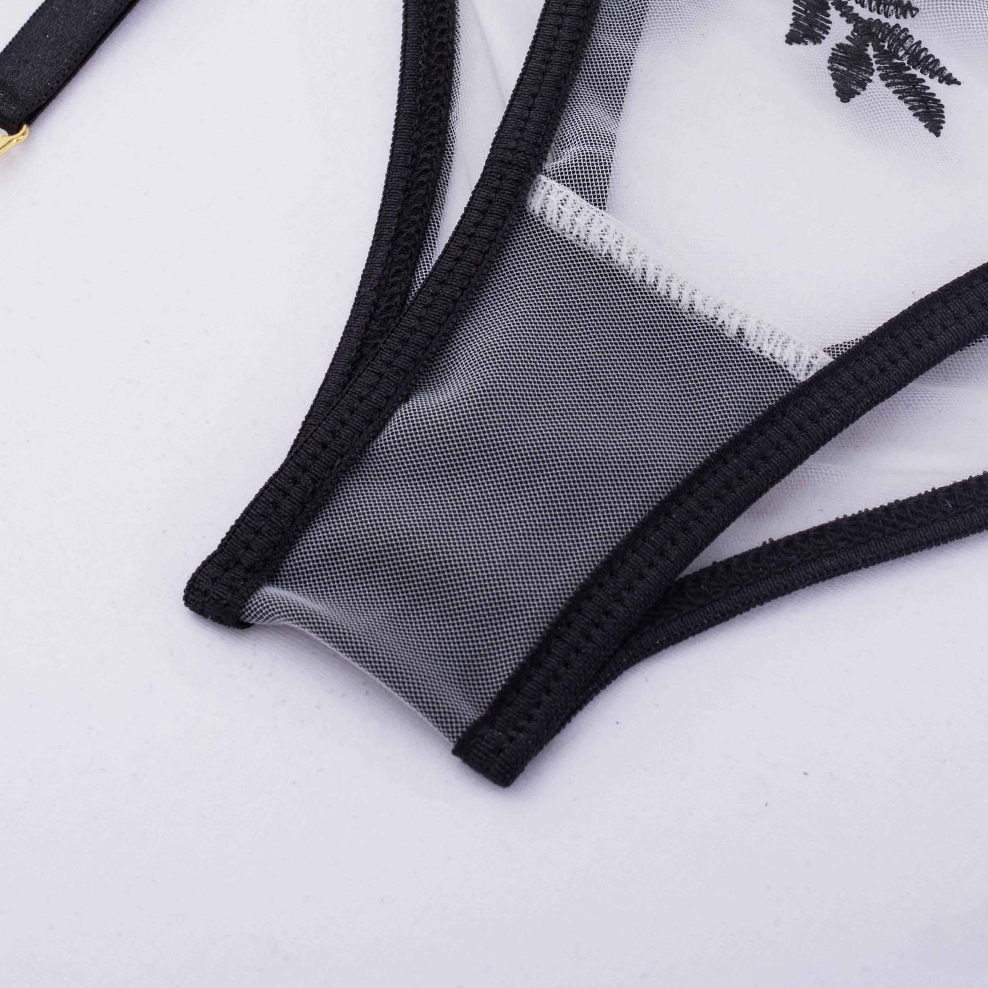 Title 13, Underwear Perspective Embroidered Suspenders Bo...