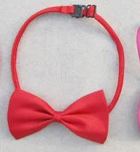 Adjustable Dog Cat bow tie neck tie pet dog bow tie puppy bows pet bow tie different colors supply Big Red - Shop at LoveMi