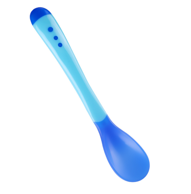 Blue spoon