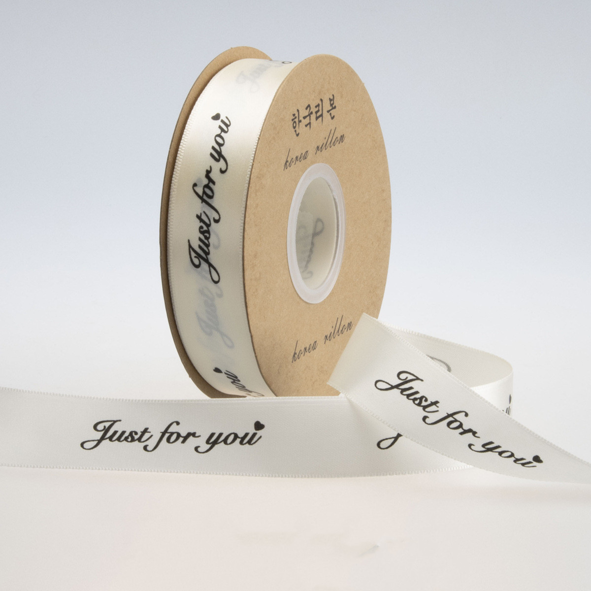 Flower Bouquet Ribbon Printed English Letter Ribbon