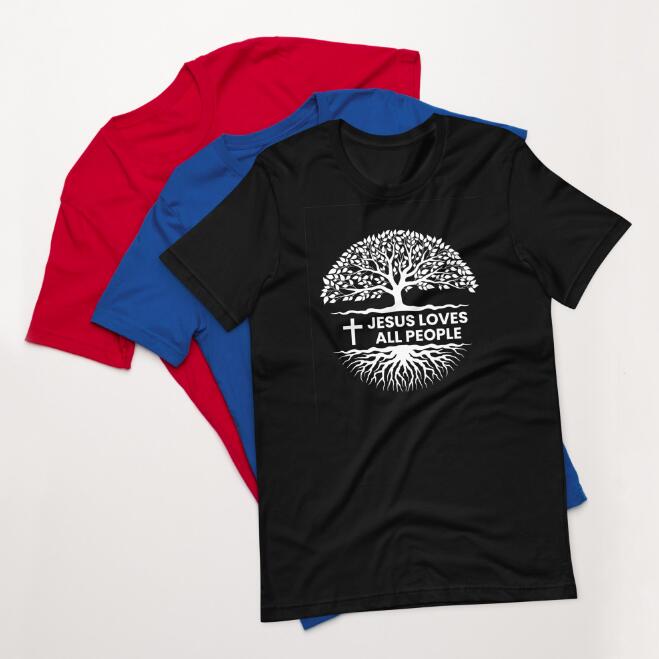 Title 2, T-shirt casual con stampa digitale Albero della...