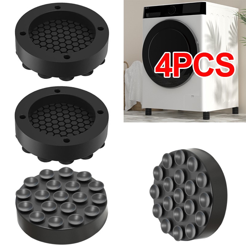 4PCS Anti Vibration Pads Non-Slip Shock Absorber Mat For Washing Machine — image 5