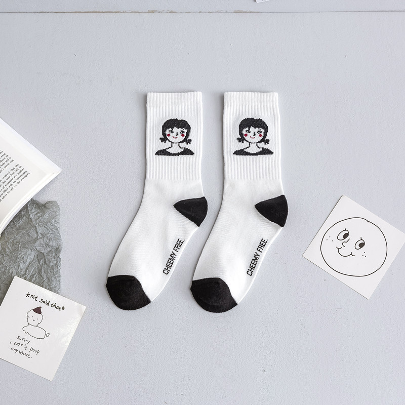 Title 8, Cartoon personality creative funny socks