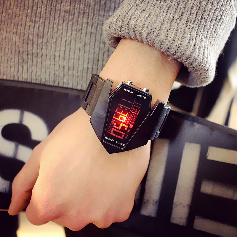Luminous Led Harajuku Style Multi-function Sports Electronic Watch — foto 3