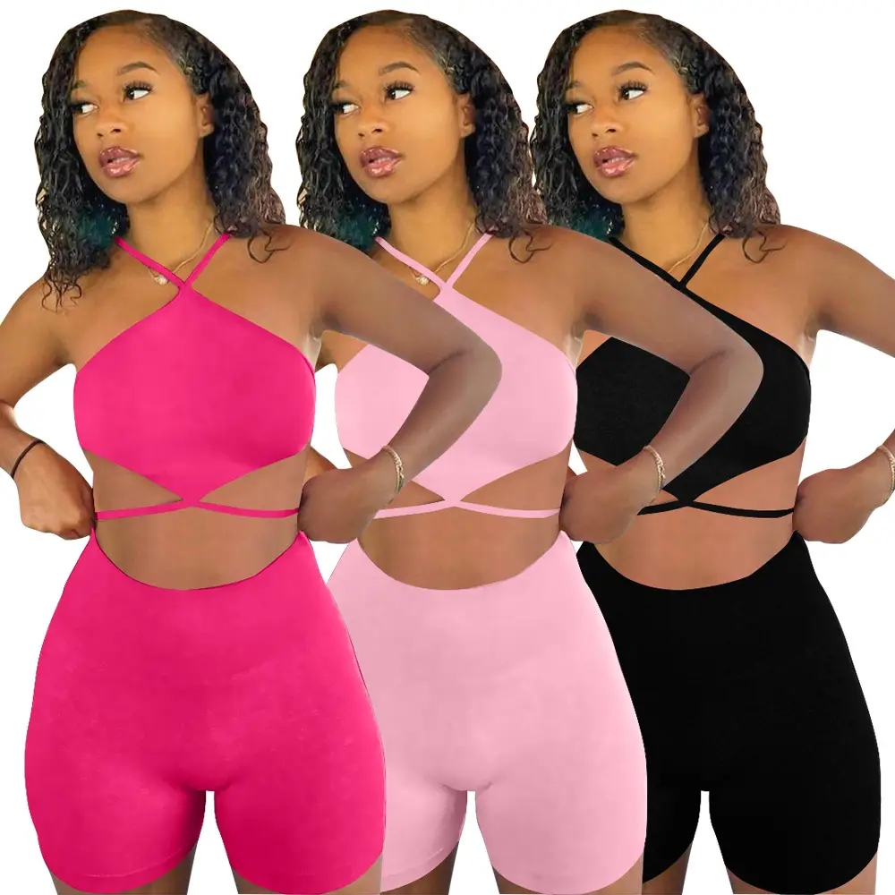 Women's Vest Shorts Two-piece Set
