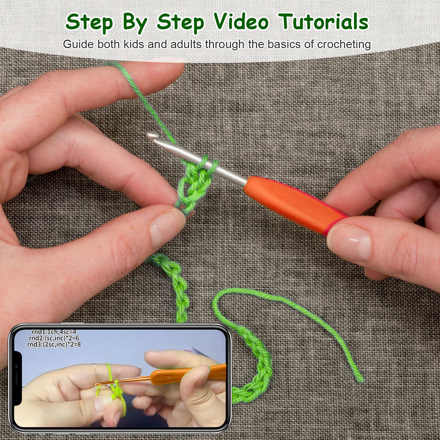 Beginner Amigurumi Crochet Kit - Image 5