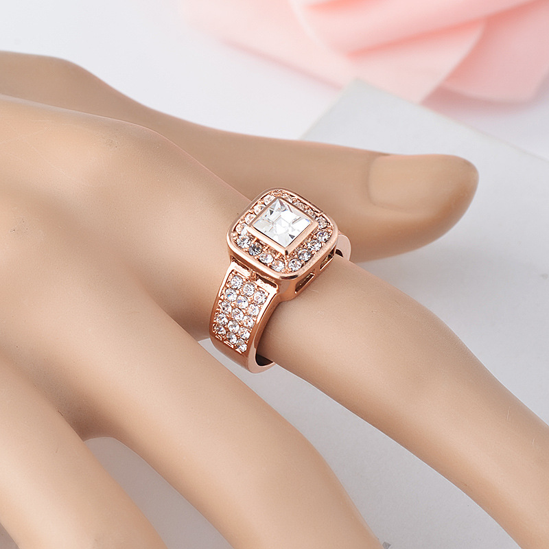 New Jewelry, Sparkling Crystal Ring, Diamond Ring