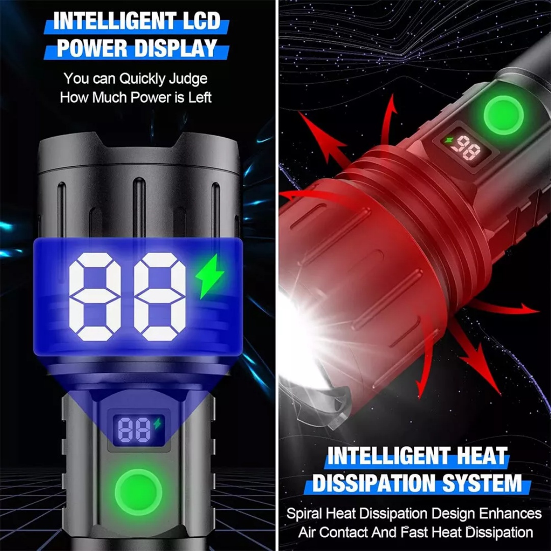 9900000LM Rechargeable LED Flashlight Super Bright Torch Tactical Lamp 26650 — image 12