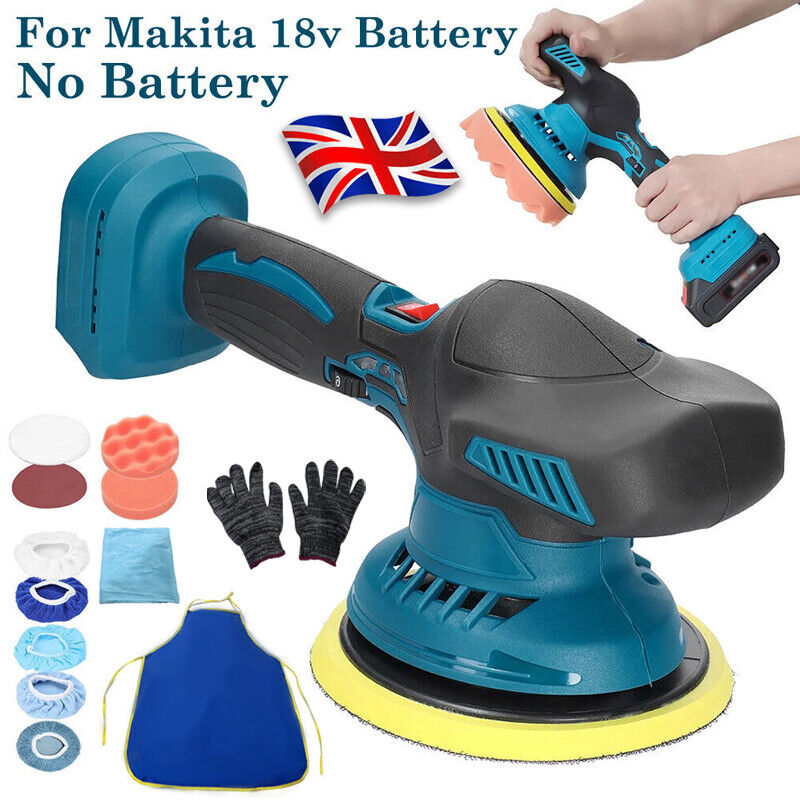 For 18V 6 Cordless Rotary Car Polisher Buffer Sander Polishing Q — image 5