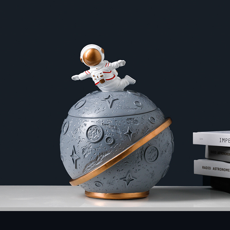 Astronaut Entrance Key Storage Ornament (Star gold)