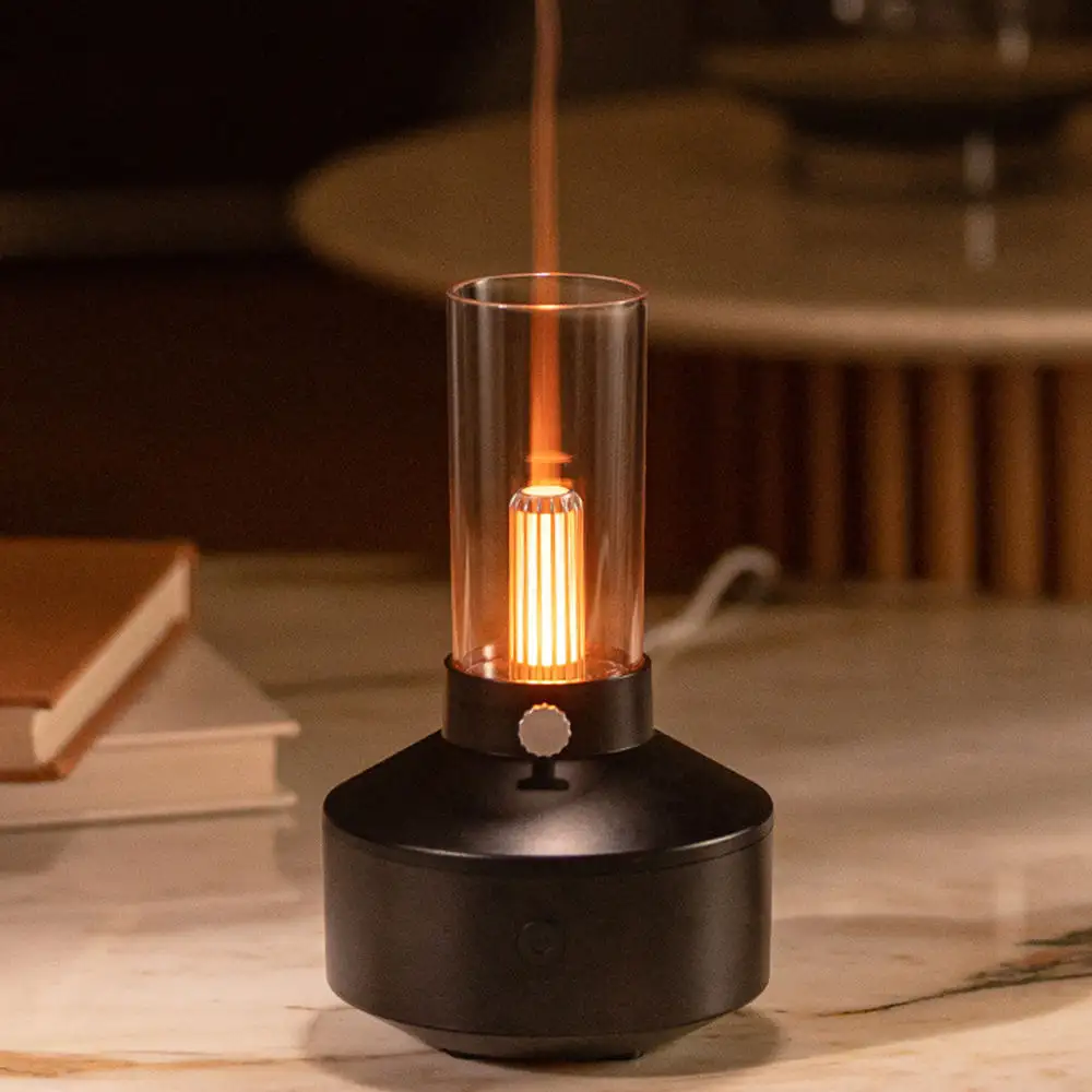 Ultrasonic Humidifier Retro 150ml Night Light Essential