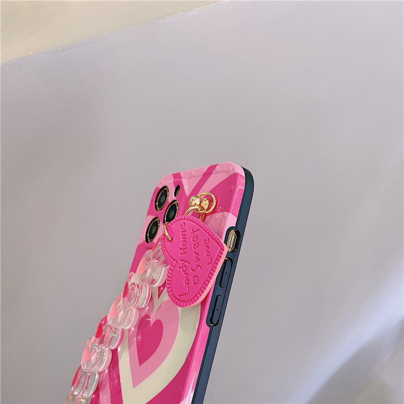 Korean Style Love Bracelet Phone Case - Image 6