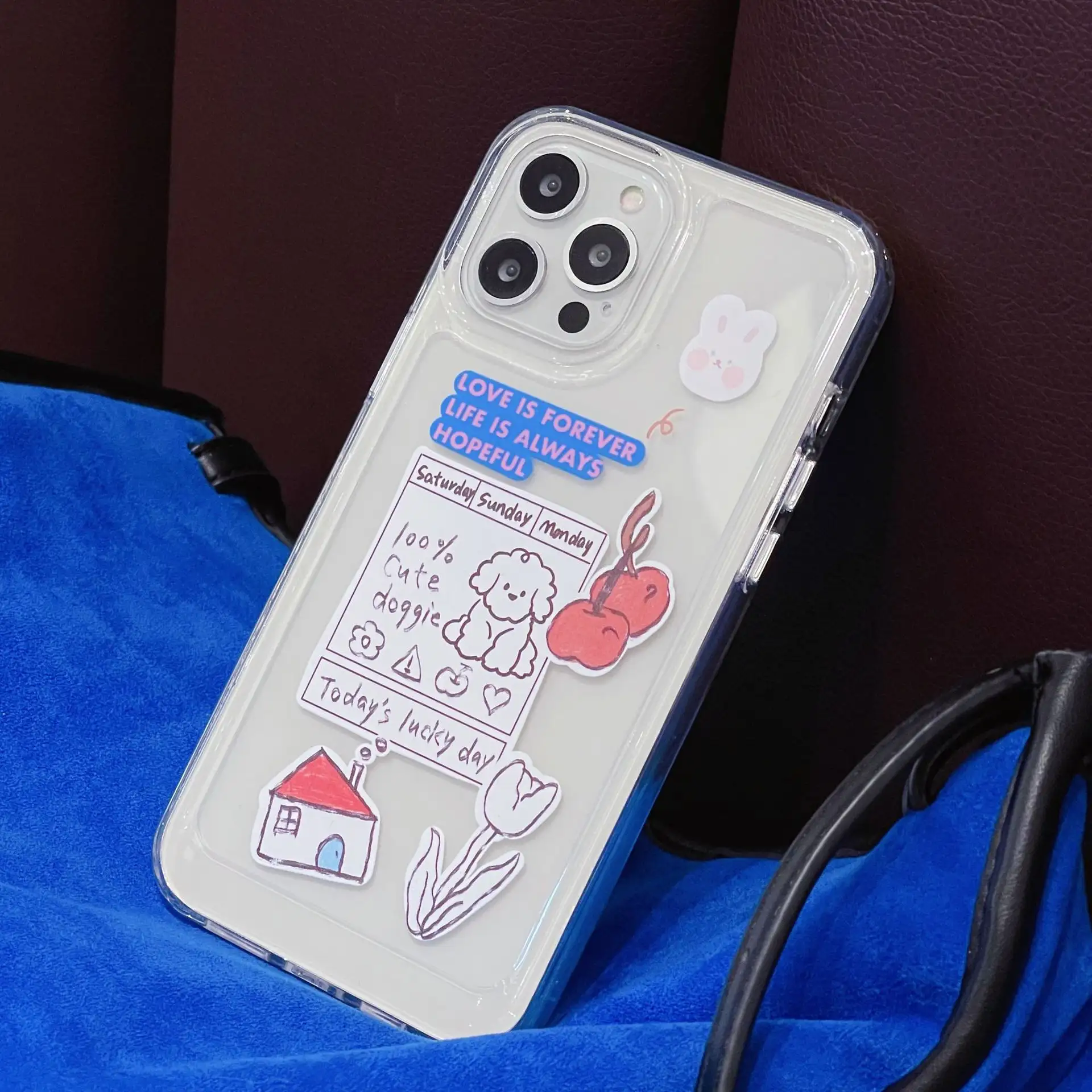 Puppy Phone Case New Silicone Anti-fall