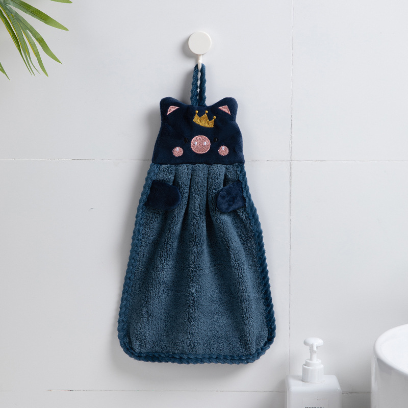 Title 9, Household Hand Towel Absorbent Kitchen Towel La...