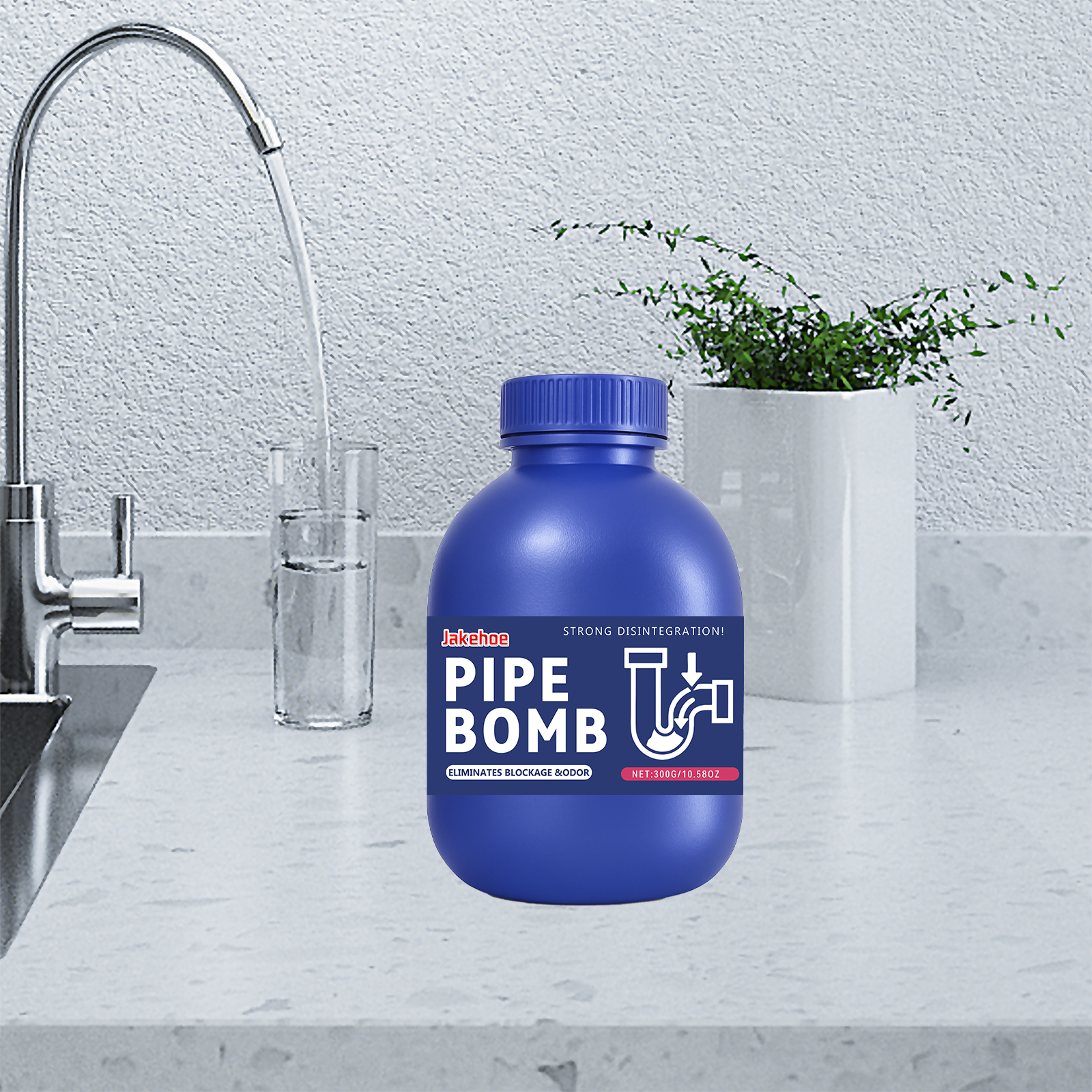 Drainage Pipe Cleaner 300g-bottle