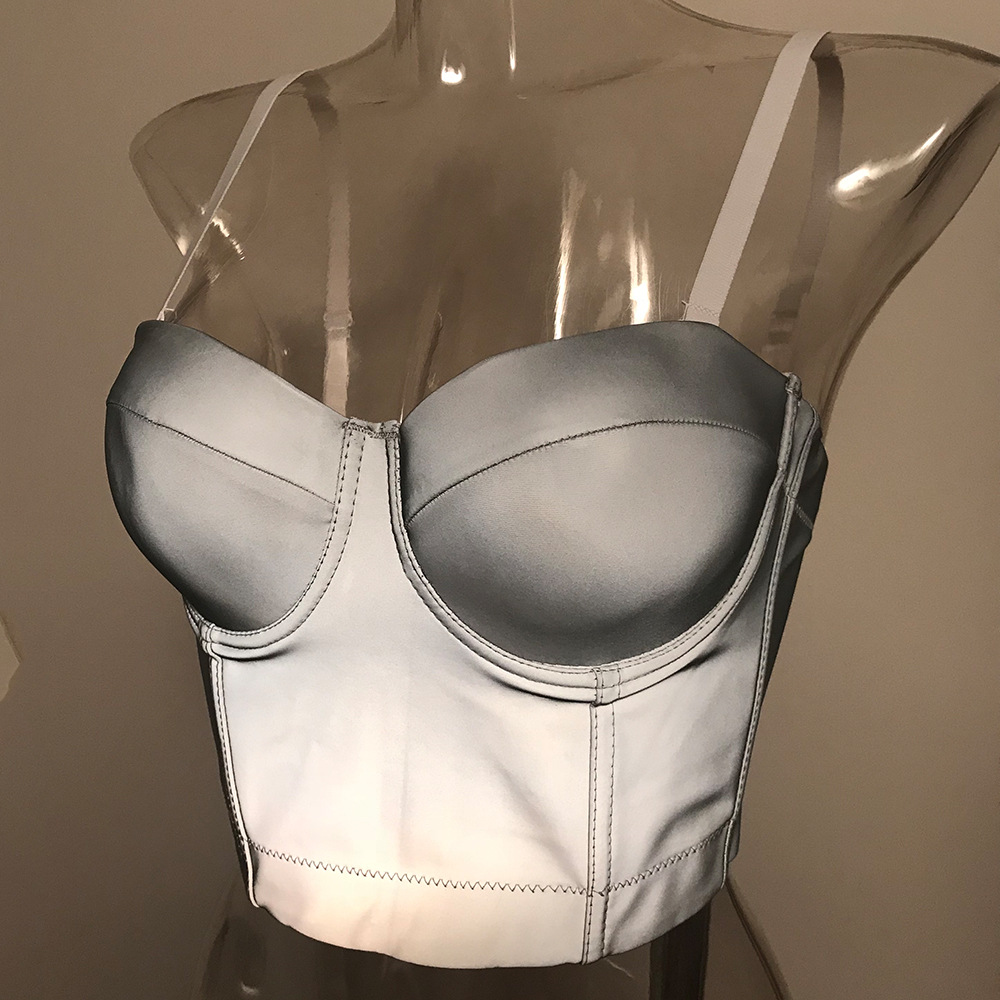 Title 5, Fluorescent PU umbilical strap bra