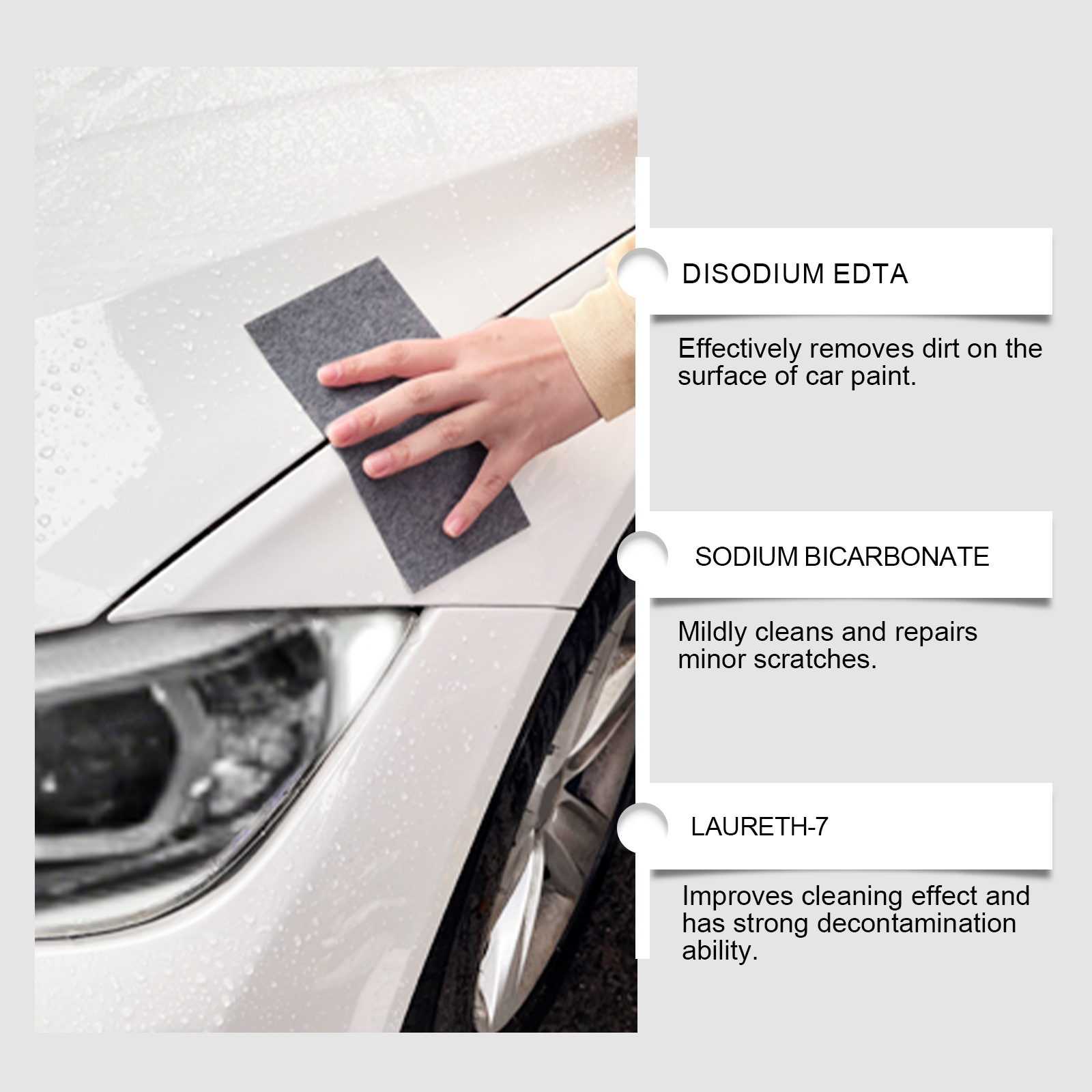HOMONTH Nano Glitter Cloth Car Scratch Kit Car Paint Scratch Polishing And Maintenance Agent Foreign Trade & Cross-border 2