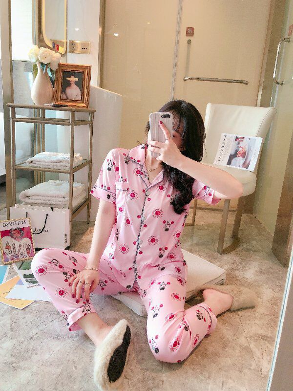 Title 6, LAPEL SUIT pajamas home wear