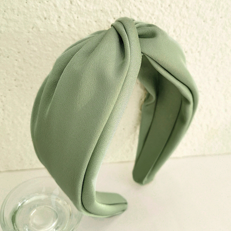 Cloth Knotted Wide Headband