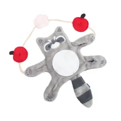 Dog Plush Self Relieving Teddy Bear Toy Grinding Teeth Interactive Solitude Hiding Food Toy Small Dogs Supplies Accessories - Grey - View 1