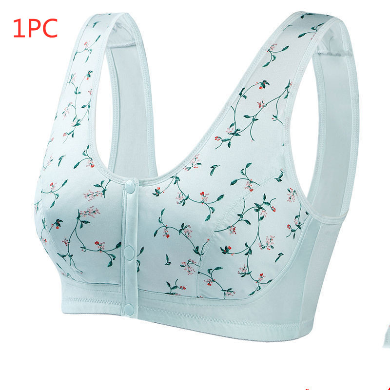 Title 6, Wirefree Bra Front Button Vest Daily comfort an...