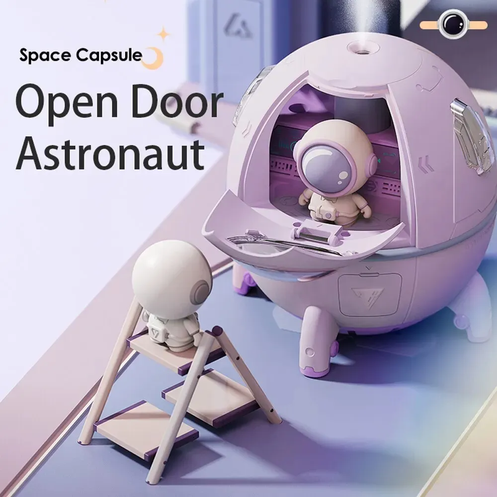 Portable Humidifier Desktop USB Astronaut Space Air