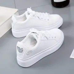 Spring And Autumn All-match Sneakers Student Breathable Net Shoes Flat Shoes - 3 Style-35 - View 1