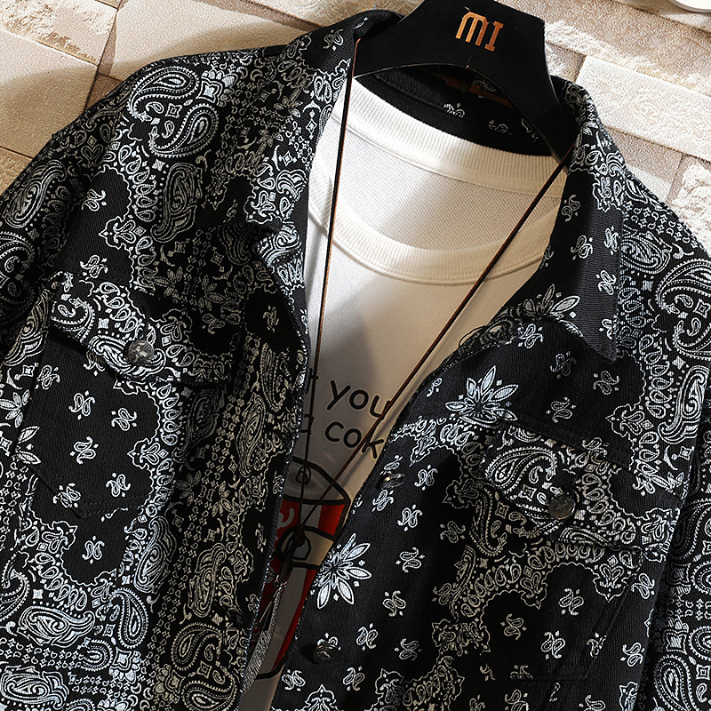 Men's Casual Jacket Coat Japanese Trendy Brand