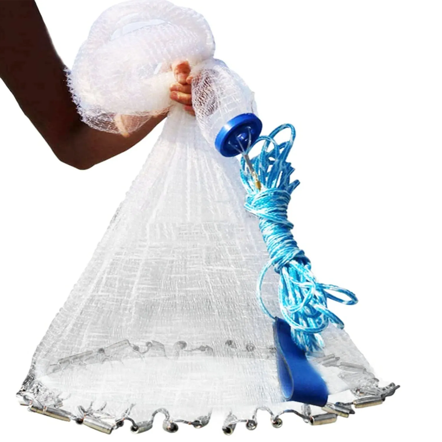 2 Size Options 6FT 8FT Radius Fishing