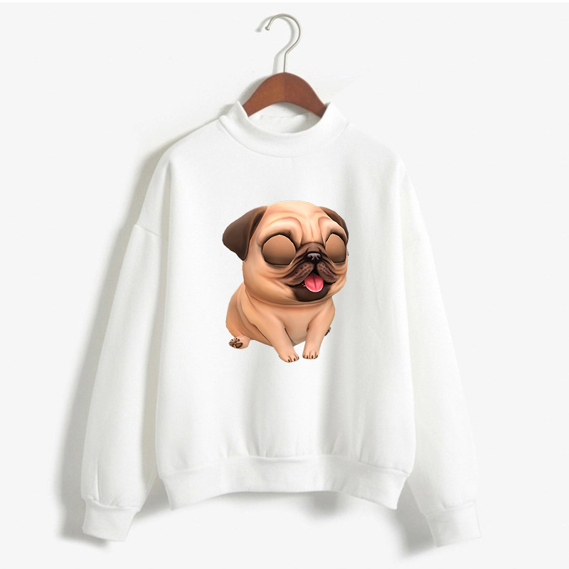 Title 7, Beautiful and cute pug print sweatshirt, perfec...