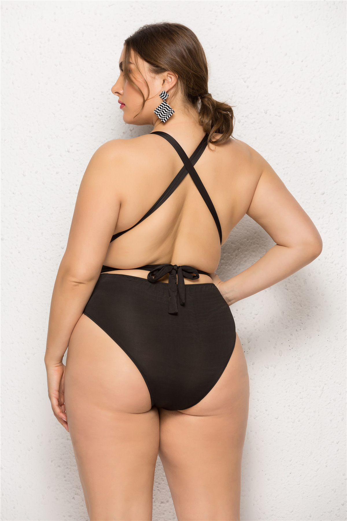 New Fat Lady Plus Size One-piece Swimsuit - Image 2