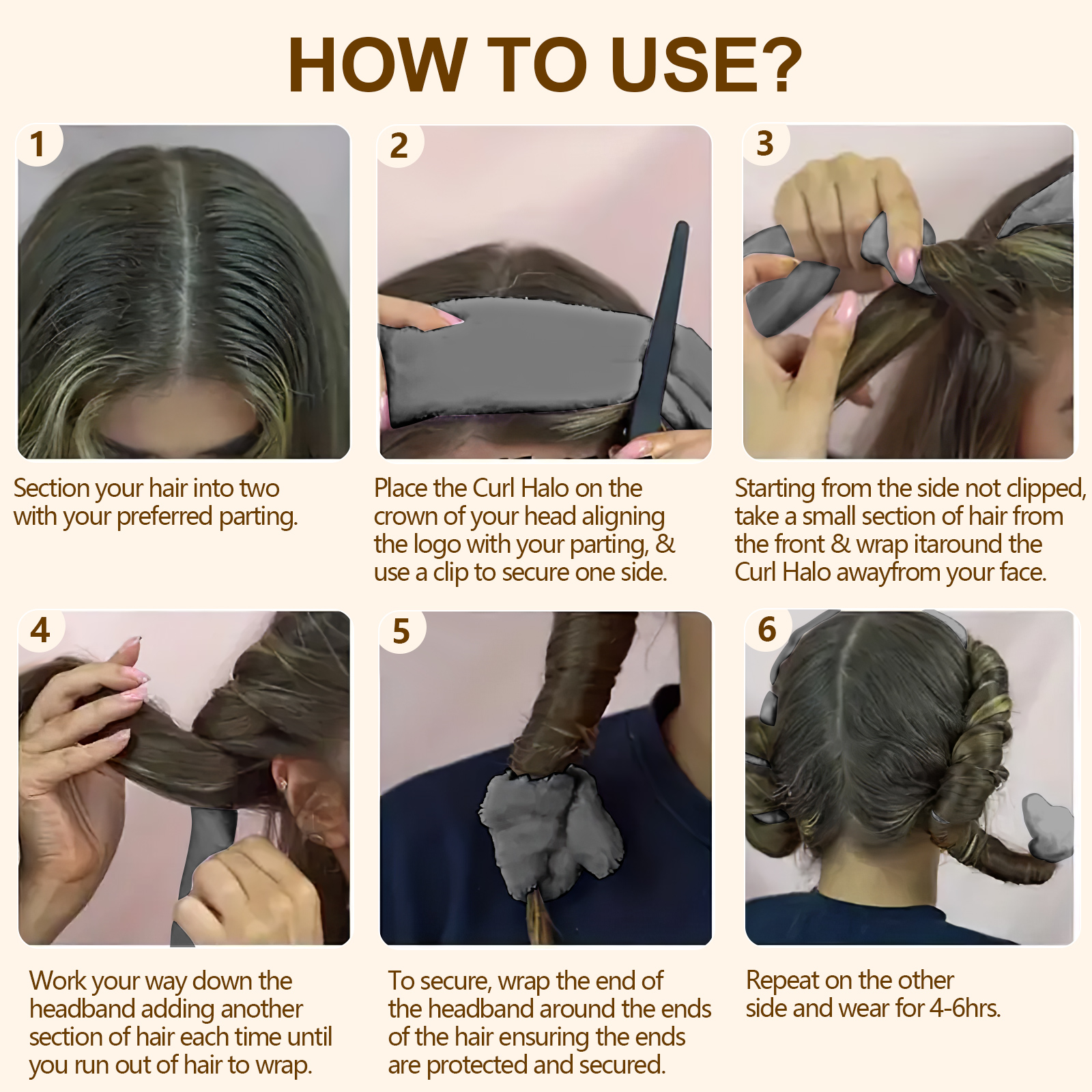 Satin Heatless Hair Curler, Lazy Natural Soft Wave DIY Heatless Curls For Sleep In Overnight, For All Hair Types 39