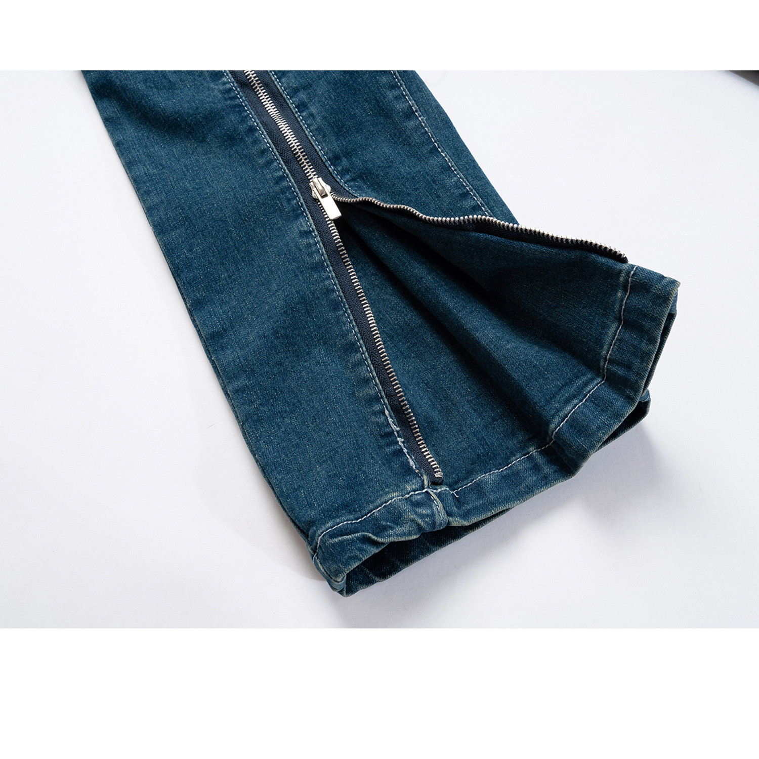 Title 3, Jeans unisex di alta moda, stile urban street c...