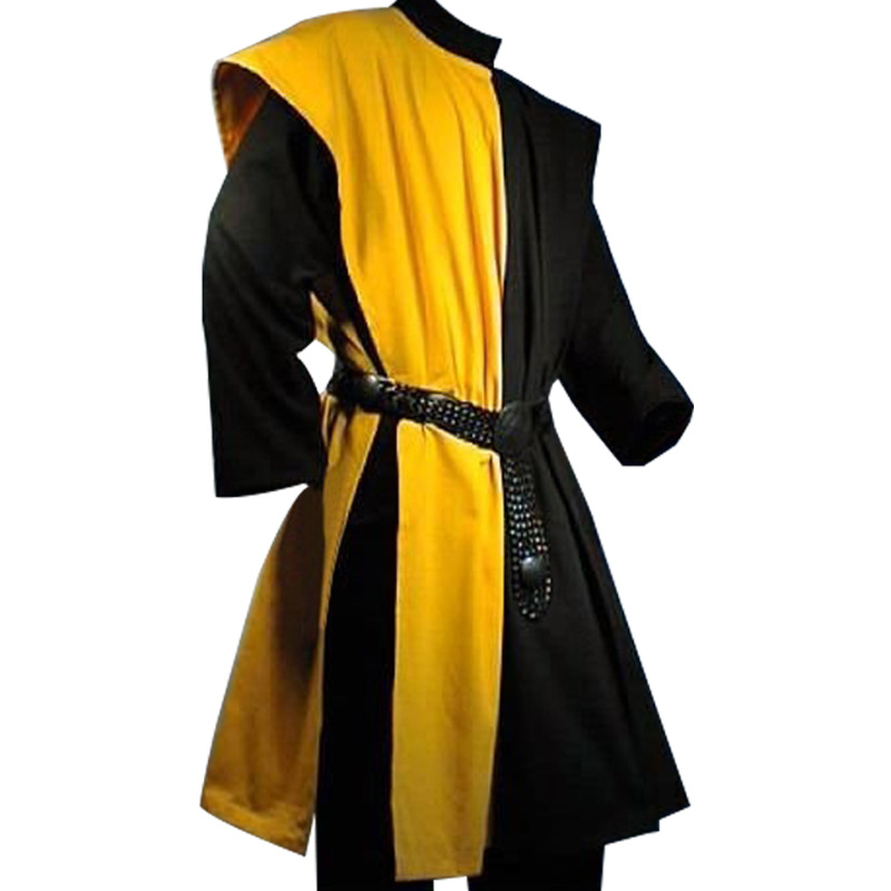 Medieval Sleeveless Two Color Vest - Picture 2 of 6