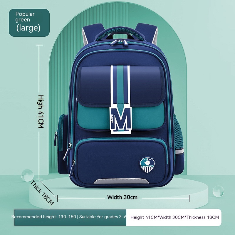 Baby Burden Relief Spine Protection Primary School Student Schoolbag Large Capacity Lightweight Children Backpack — foto 8