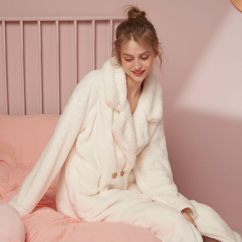 Title 5, Coral Velvet Pajamas White Ladies