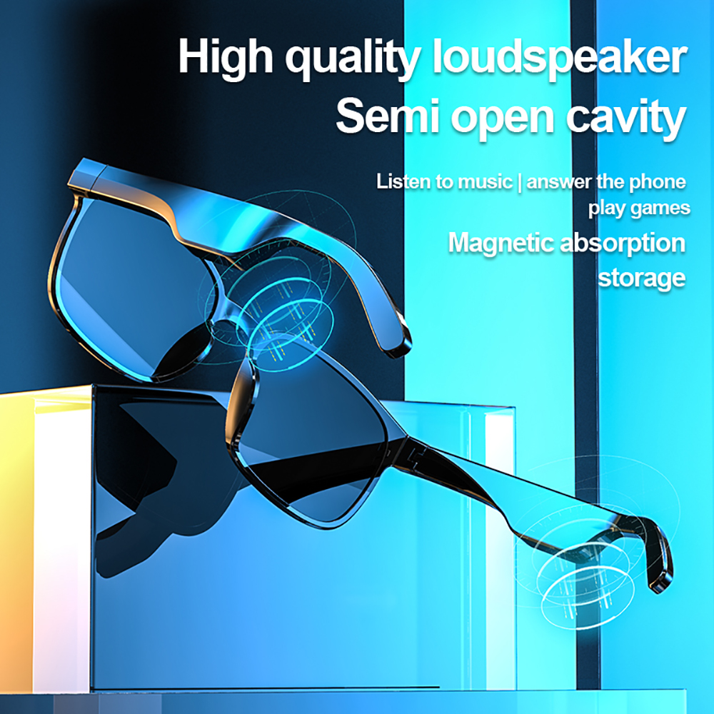 Compatible with Apple , Sports Waterproof Running Smart Bluetooth Sunglasses - Image 13