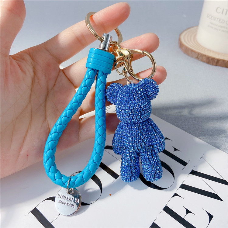 Blue Sky Blue Leather Rope