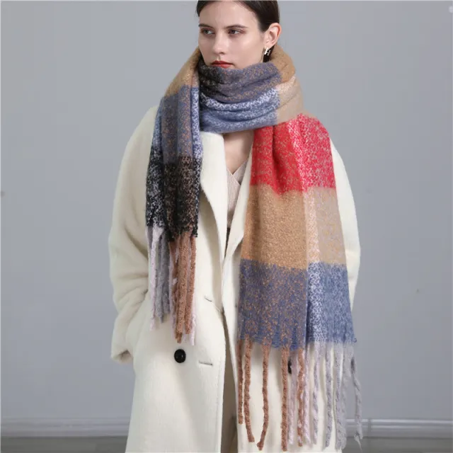 Women's Fashion Thickened Thermal Shawl Scarf Wt589 - Shop at LoveMi