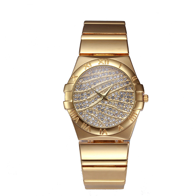 Classic Gold-Plated Luxury Watch