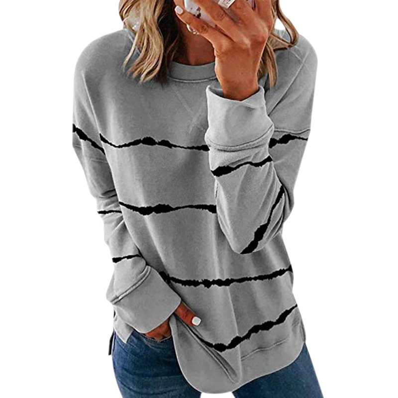 Title 9, Ladies Printed Long Sleeve Sweatshirt