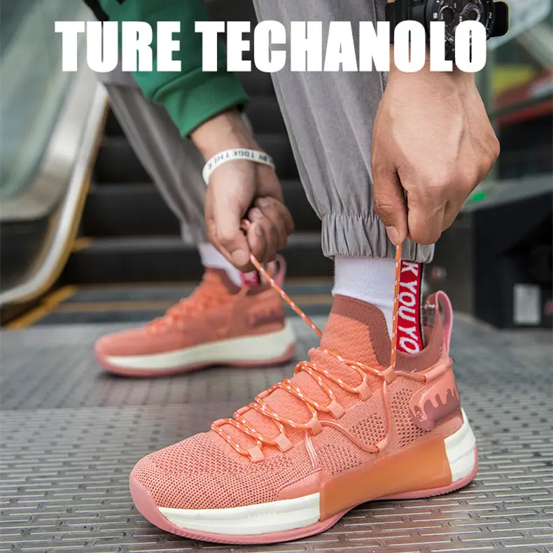 Fashion Breathable Wear-resistant Shock-absorbing Anti-skid Sports Casual