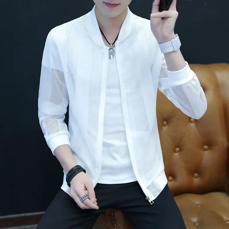 Outer Wear Long-sleeved Youth Fashion Hooded Stand-collar