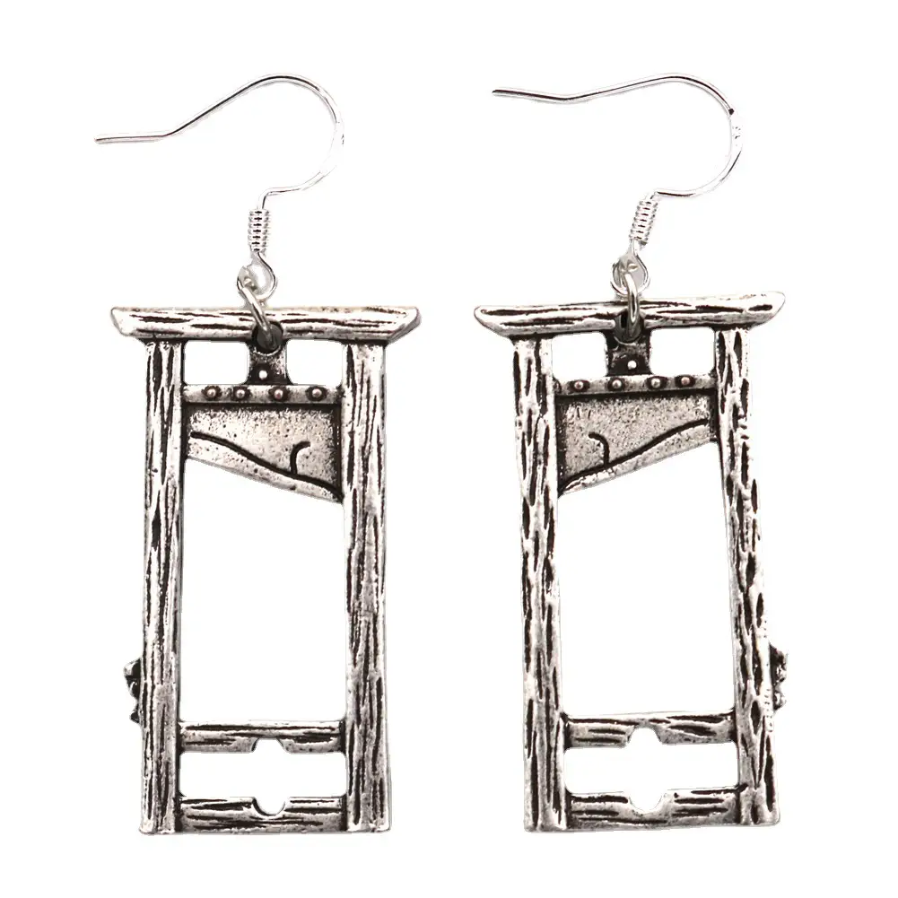 Guillotine Metal Earring Style Accessories European And American Fashion Jewelry