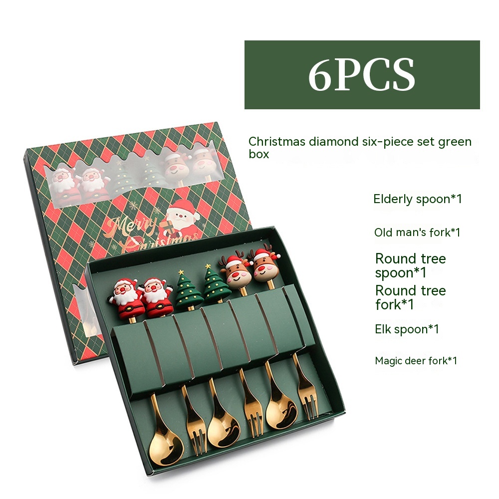 G 6pc Six Piece Set Green Box